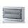 ЩРН пл. 18-1 250х400х160 IP65 серый КЭАЗ Корпус пластиковый  P-BNK-3--, 117965