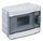 ЩРВ пл.  6-1 178х148х100 IP40 дымч. дв. MAKEL Бокс МАКЕЛ   внутр. (20 шт)  300