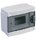 ЩРН пл.  6-1 140х170х100 IP40 бел. MAKEL Бокс МАКЕЛ   наруж (20 шт)  310
