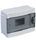 ЩРН пл.  8-1 160х210х100 IP40 бел. MAKEL Бокс МАКЕЛ   наруж (16 шт)  6310