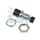 Выключатель-кнопка  металл 220V 2А (2с) (ON)-OFF 7.2  красная  Micro (RWD-301, PBS-10B) REXANT (1/100)