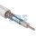 Кабель RG-58 A/U, (64%), 50 Ом, 100м., белый  REXANT Радиочастотный